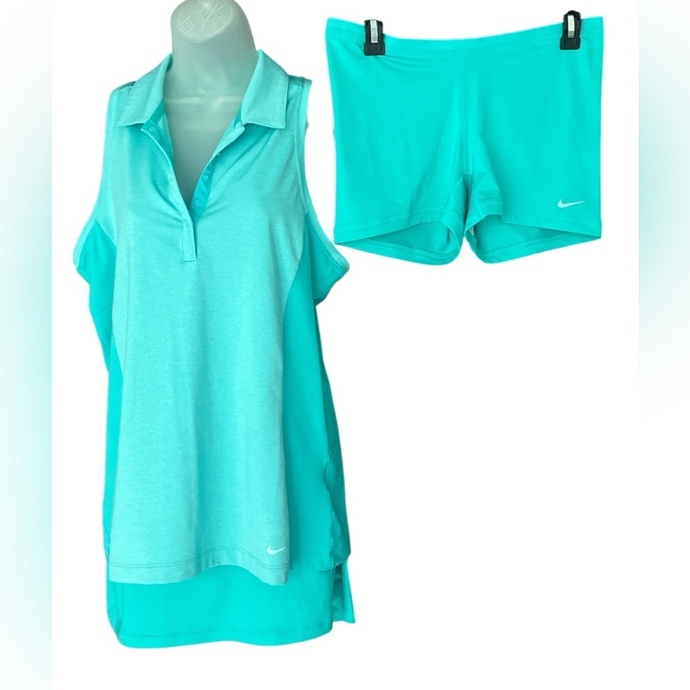 Nike Golf/Tennis/Pickleball Sleeveless Top, Skirt and Shorts Set